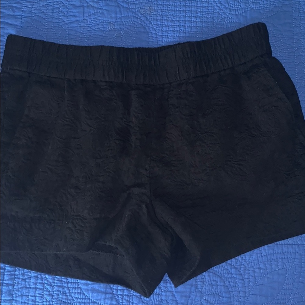 Beautiful black cotton shorts